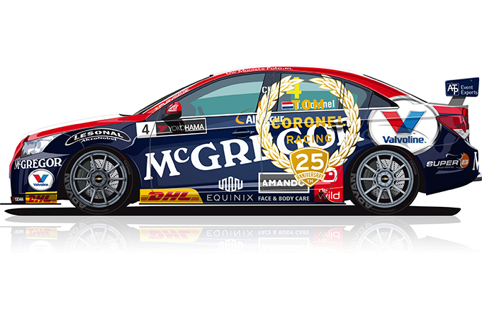Tom Coronel WTCC Macau 2014 livery